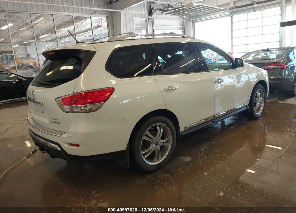 2014 NISSAN PATHFINDER PLATINUM VIN: 5N1AR2MM3EC606803
