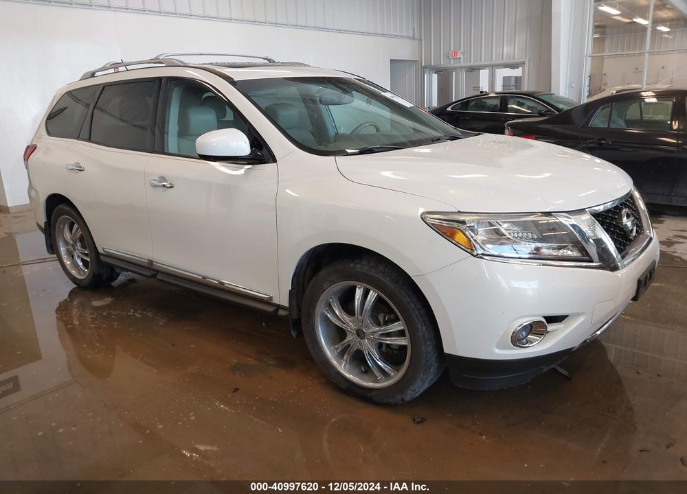 2014 NISSAN PATHFINDER PLATINUM VIN: 5N1AR2MM3EC606803