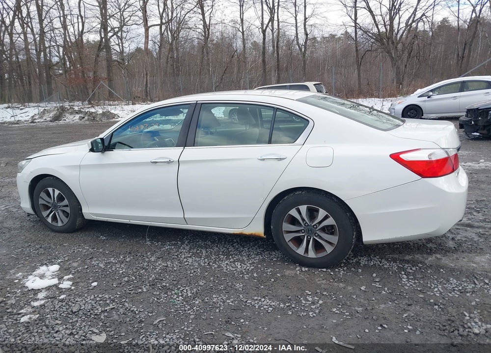 2013 HONDA ACCORD LX VIN: 1HGCR2F35DA064780