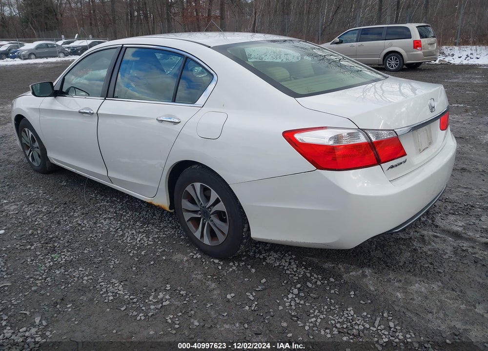 2013 HONDA ACCORD LX VIN: 1HGCR2F35DA064780
