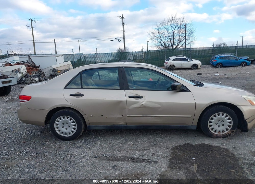 2004 HONDA ACCORD 2.4 DX VIN: 1HGCM56174A019189
