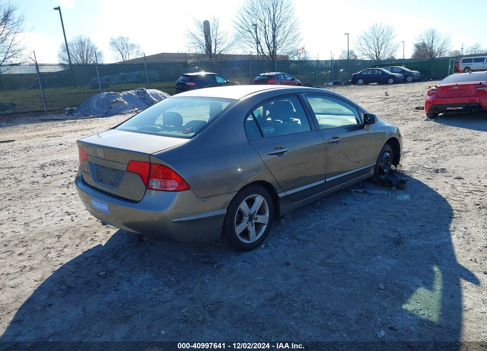 2008 HONDA CIVIC EX VIN: 2HGFA16868H314593