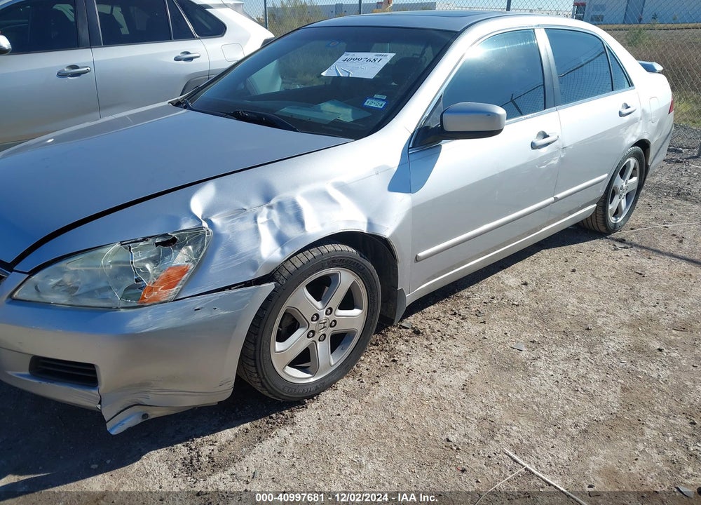 2007 HONDA ACCORD 3.0 EX VIN: 1HGCM65567A092259