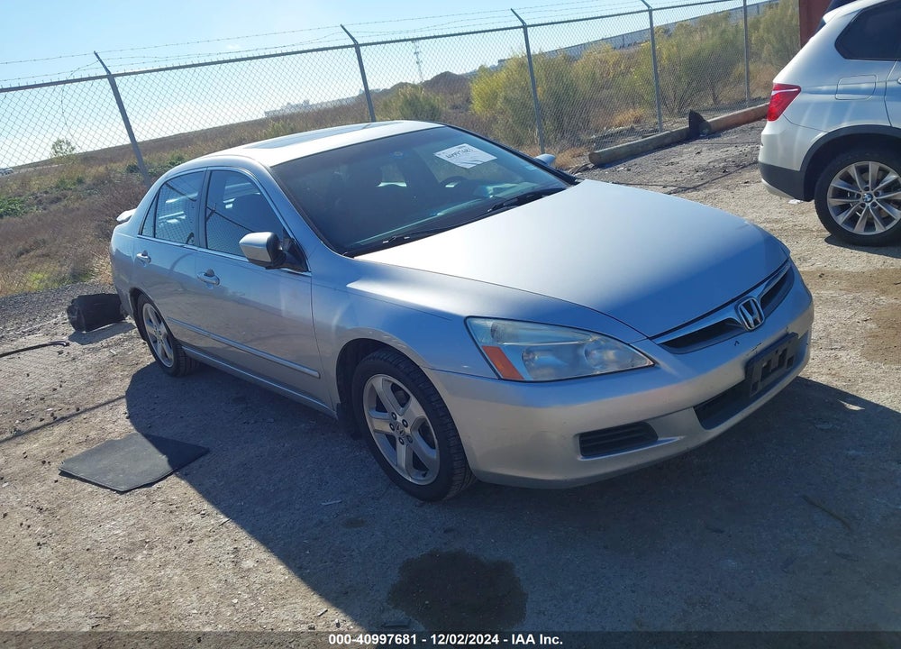 2007 HONDA ACCORD 3.0 EX VIN: 1HGCM65567A092259