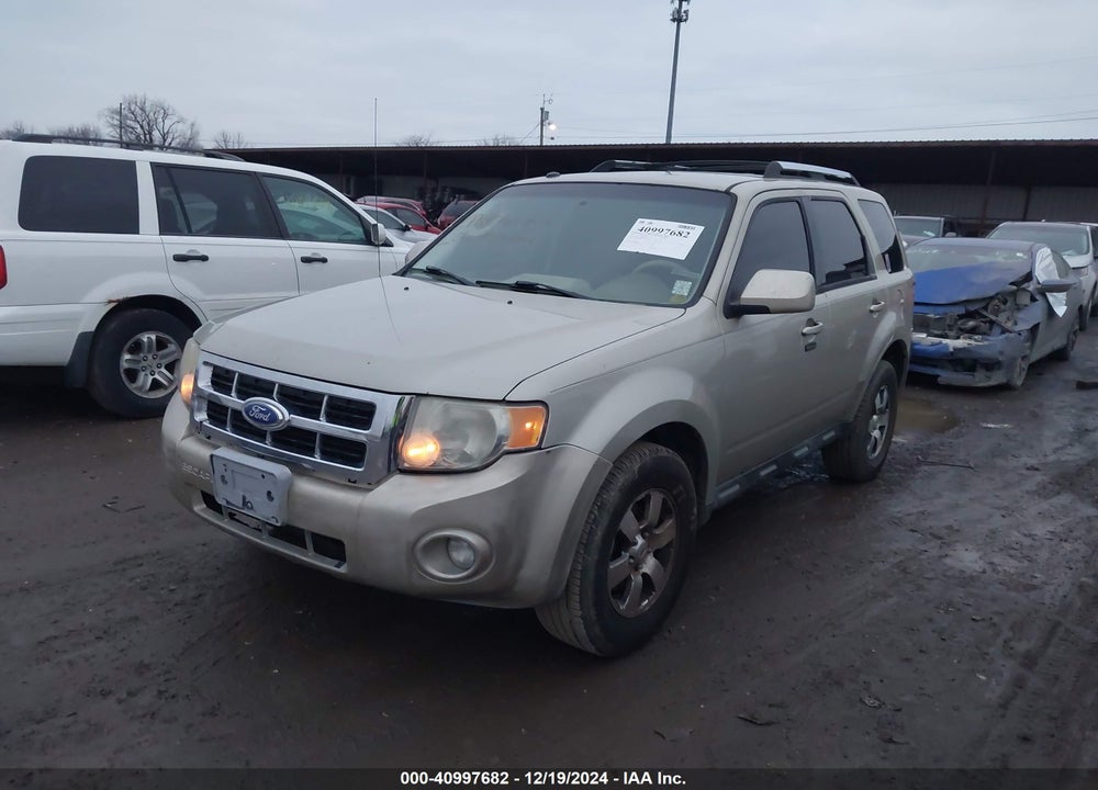2011 FORD ESCAPE LIMITED VIN: 1FMCU0E7XBKC54356