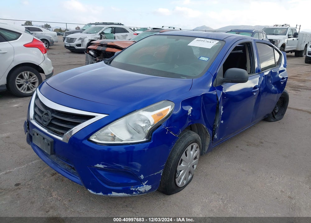 2015 NISSAN VERSA 1.6 S+ VIN: 3N1CN7APXFL807398