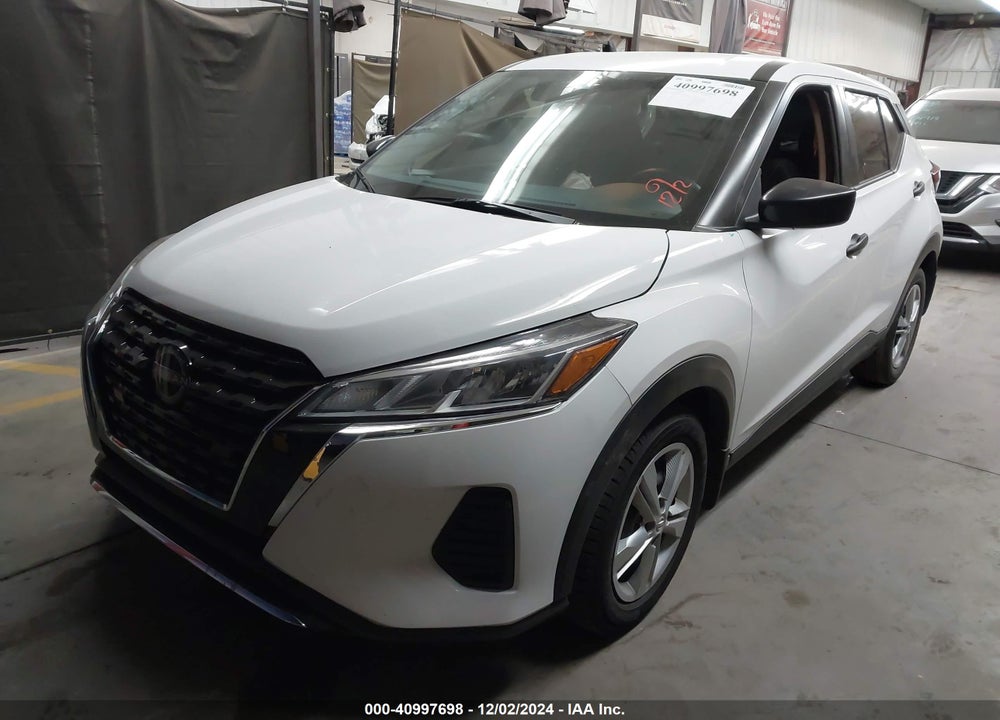 2022 NISSAN KICKS S XTRONIC CVT VIN: 3N1CP5BV8NL513945