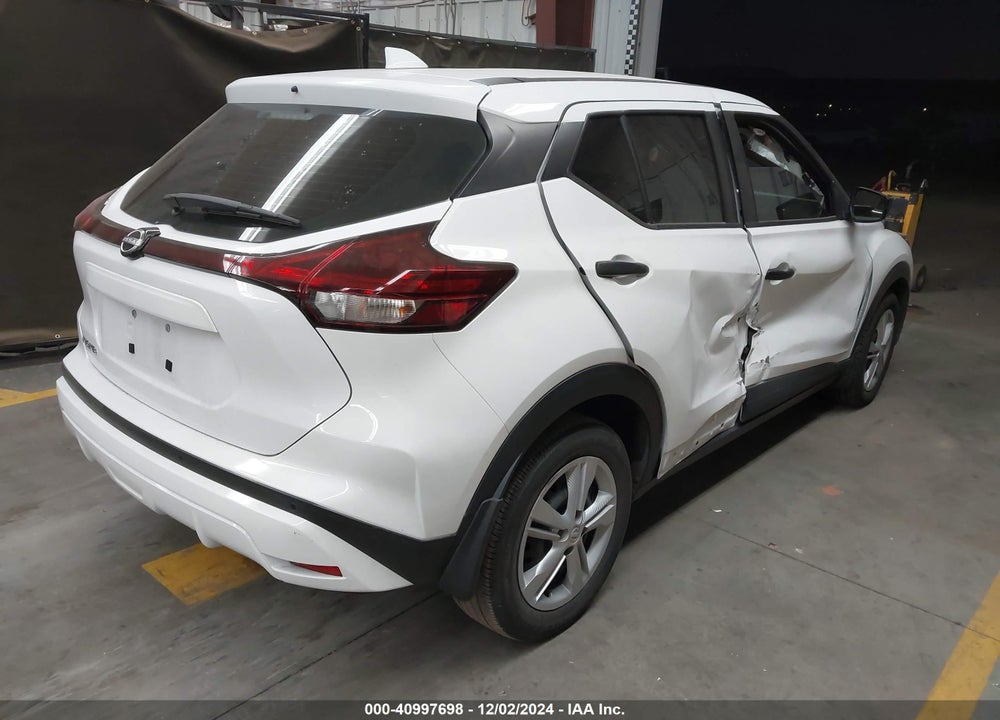 2022 NISSAN KICKS S XTRONIC CVT VIN: 3N1CP5BV8NL513945