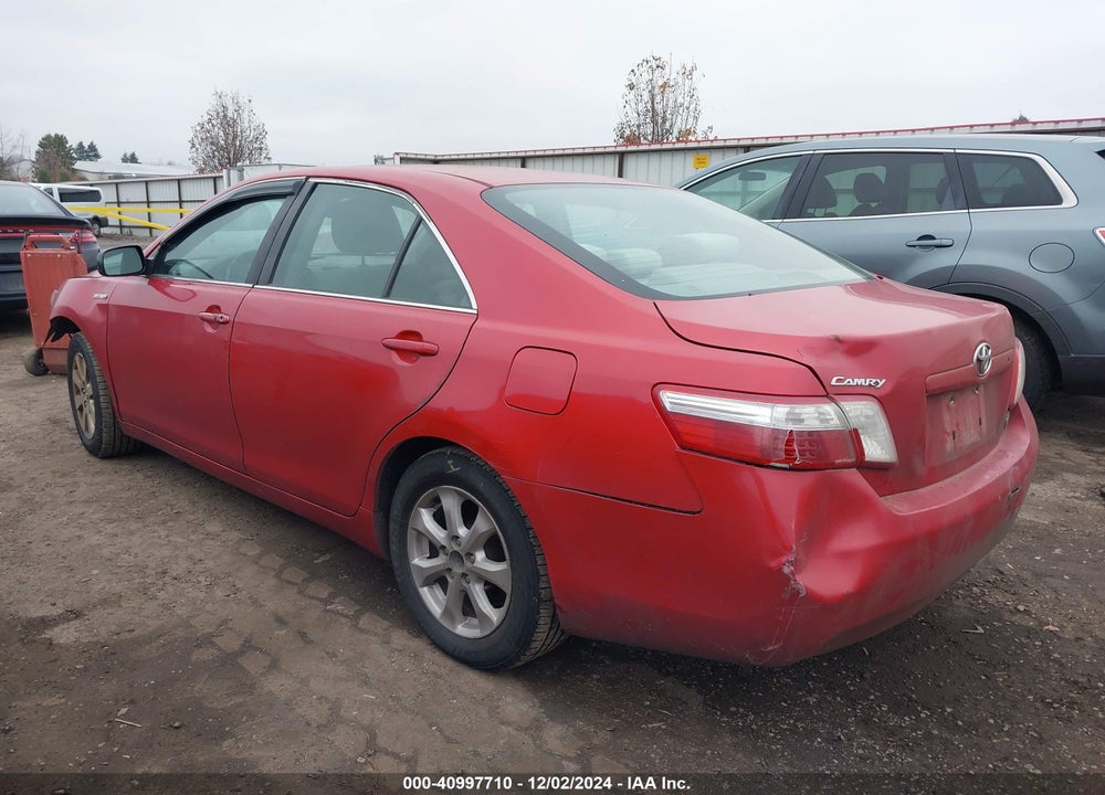 2009 TOYOTA CAMRY HYBRID VIN: 4T1BB46K49U106262