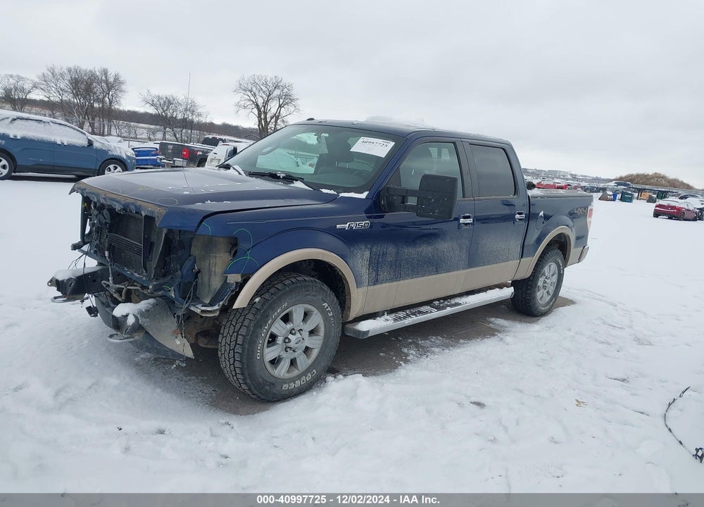 2011 FORD F-150 LARIAT VIN: 1FTFW1E62BFA77416
