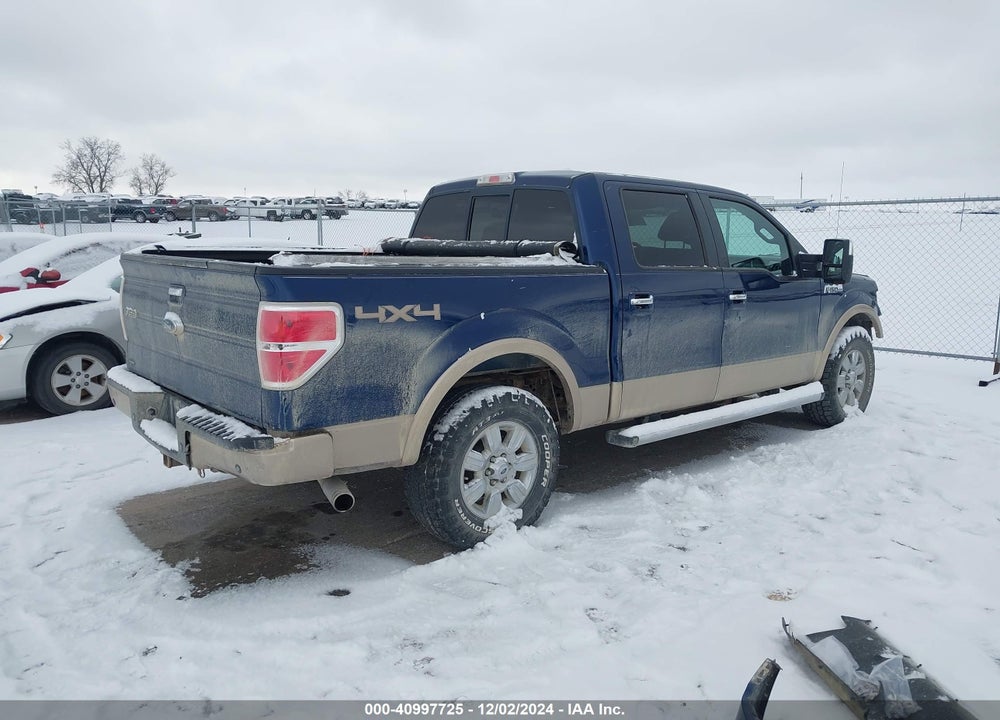 2011 FORD F-150 LARIAT VIN: 1FTFW1E62BFA77416
