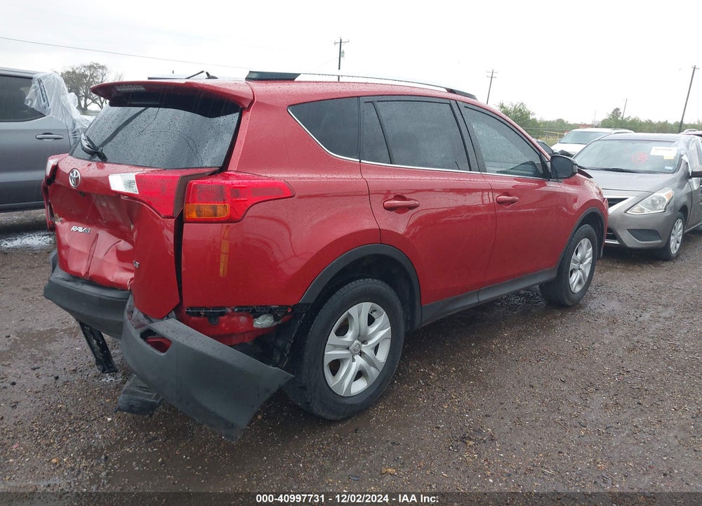 2015 TOYOTA RAV4 LE VIN: JTMZFREV1FJ052139