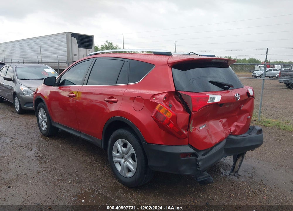 2015 TOYOTA RAV4 LE VIN: JTMZFREV1FJ052139