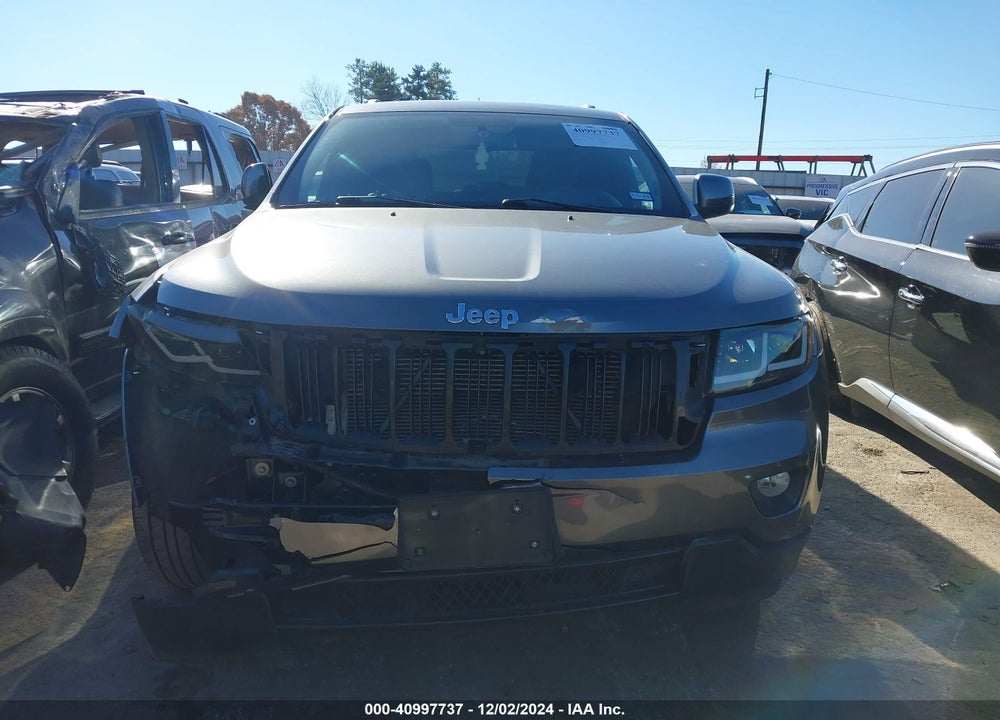 2012 JEEP GRAND CHEROKEE LAREDO VIN: 1C4RJEAG9CC202061