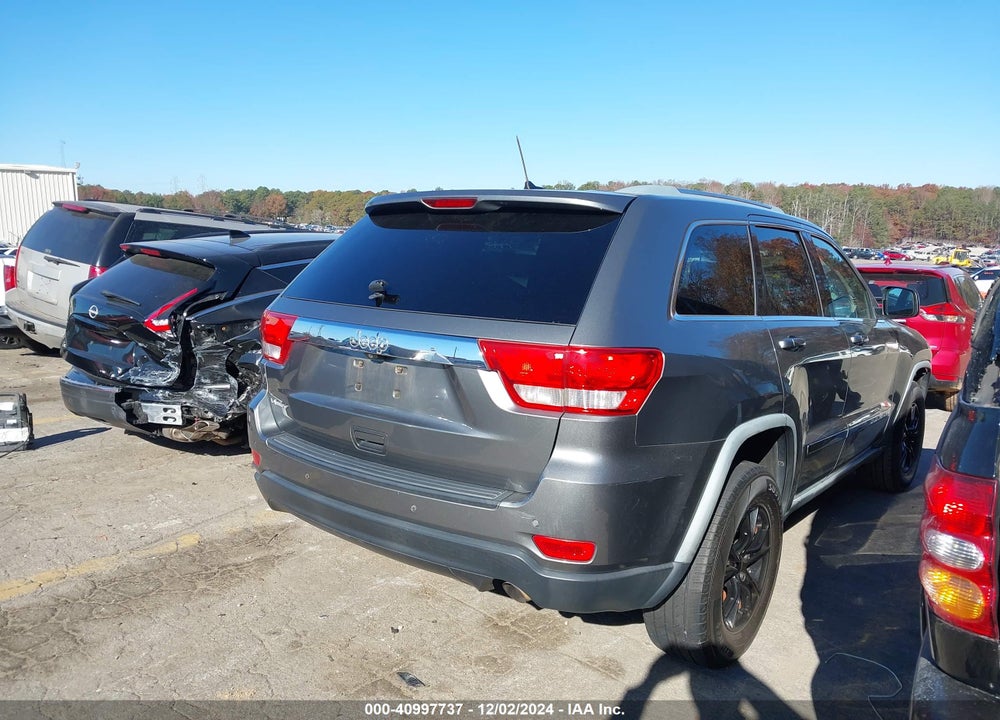 2012 JEEP GRAND CHEROKEE LAREDO VIN: 1C4RJEAG9CC202061