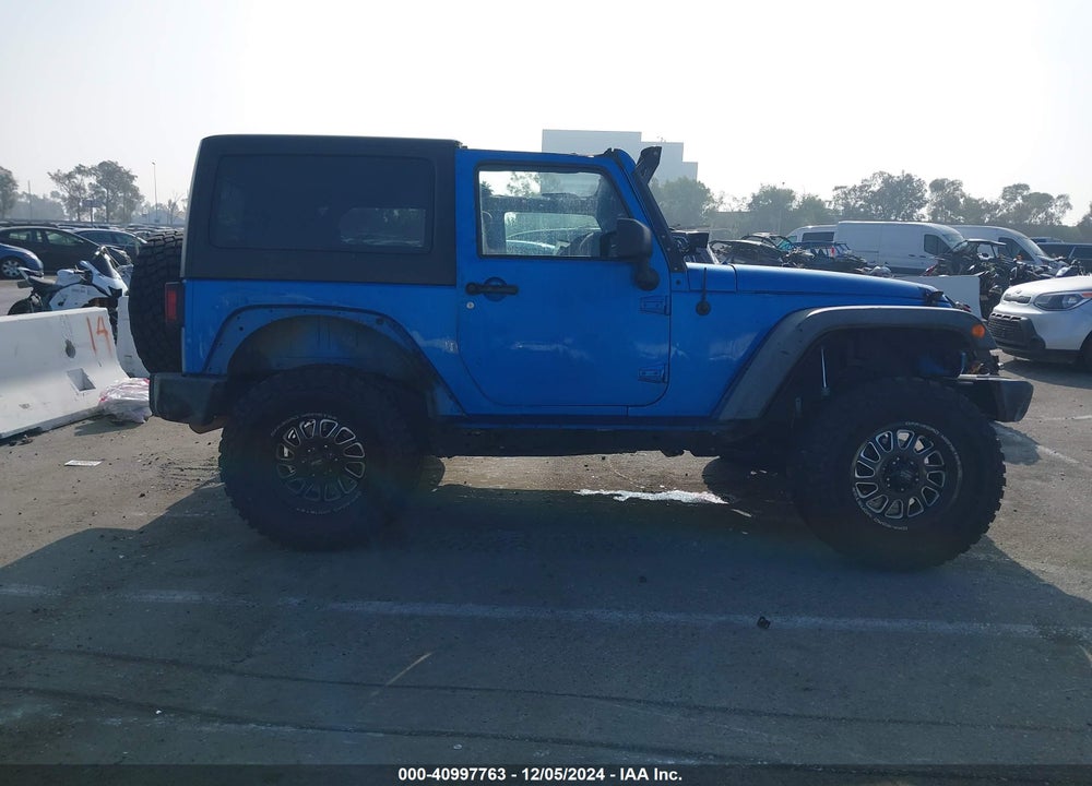 2016 JEEP WRANGLER SPORT VIN: 1C4AJWAG8GL116538