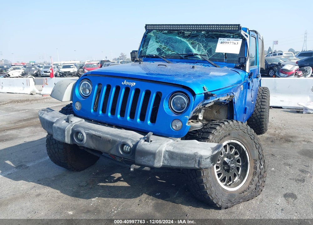 2016 JEEP WRANGLER SPORT VIN: 1C4AJWAG8GL116538