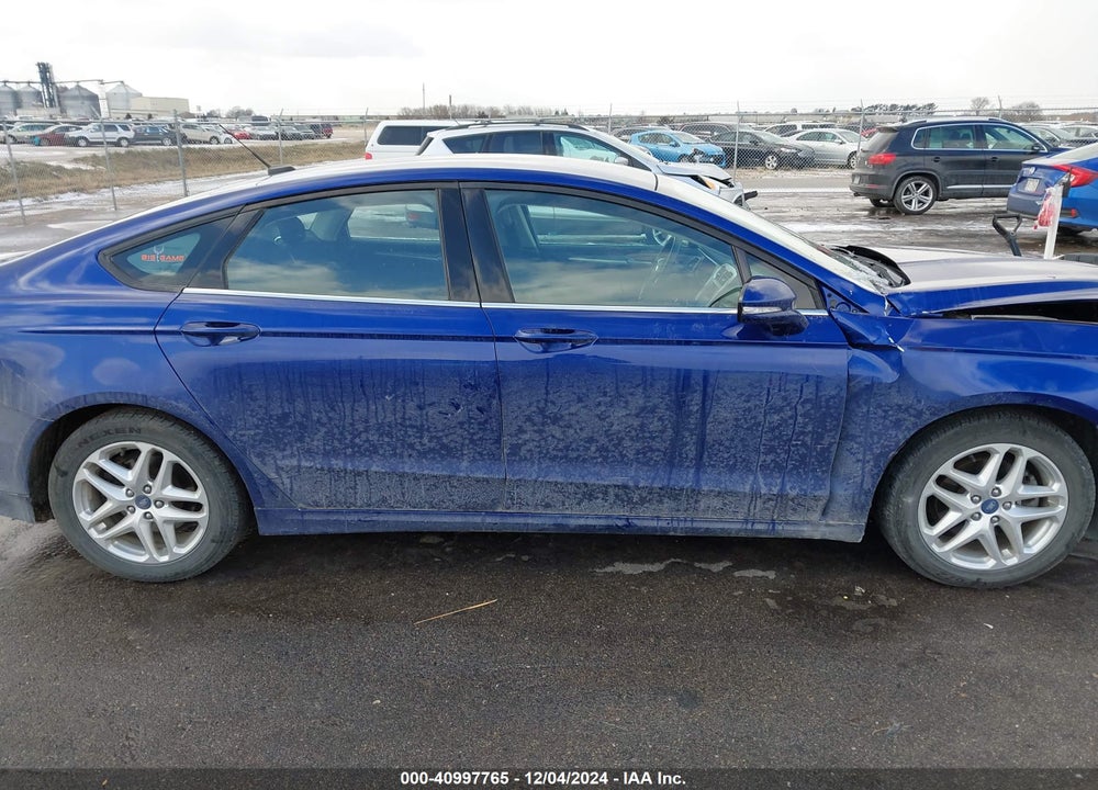 2013 FORD FUSION VIN: 3FA6P0HR1DR125593