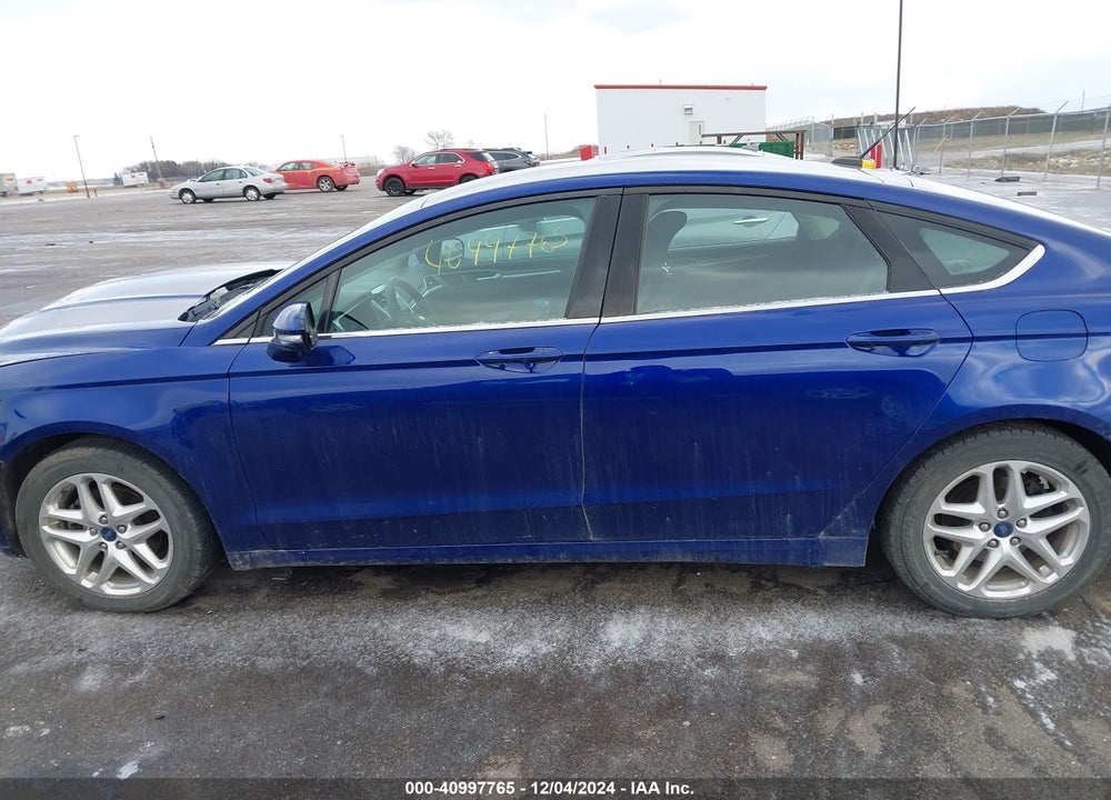 2013 FORD FUSION VIN: 3FA6P0HR1DR125593