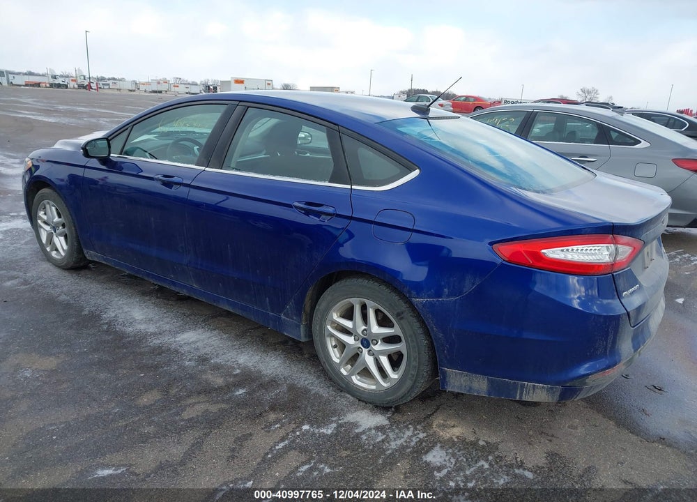 2013 FORD FUSION VIN: 3FA6P0HR1DR125593