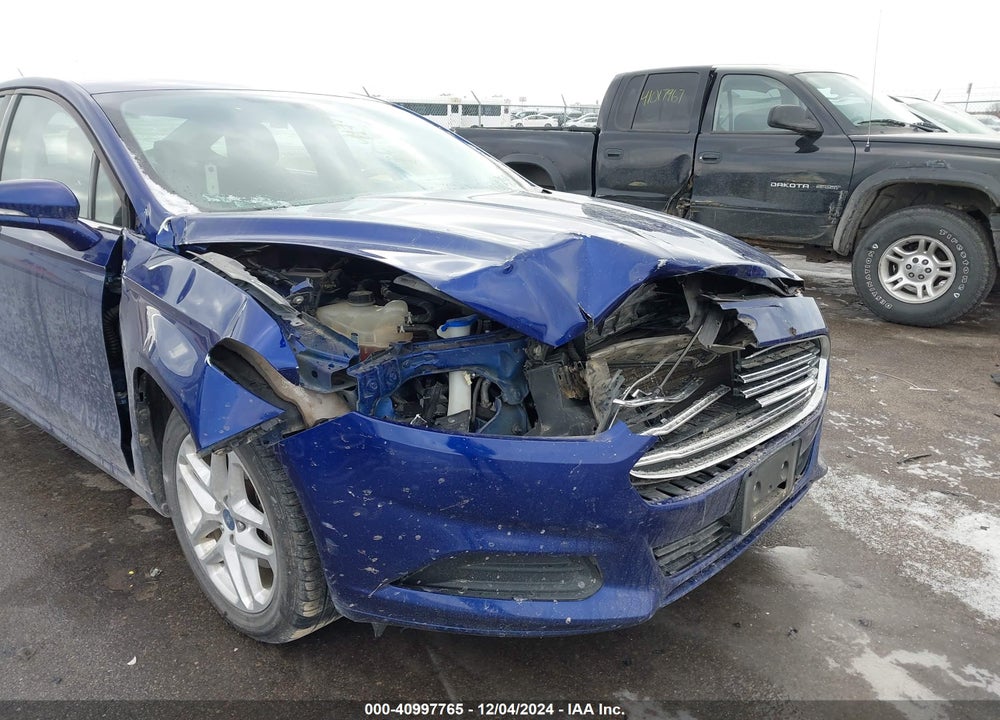 2013 FORD FUSION VIN: 3FA6P0HR1DR125593