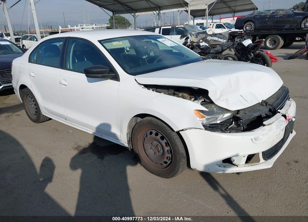 2012 VOLKSWAGEN JETTA 2.0L S VIN: 3VW2K7AJ5CM354209