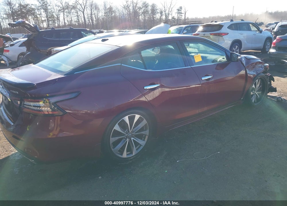 2020 NISSAN MAXIMA VIN: 1N4AA6FV1LC377694