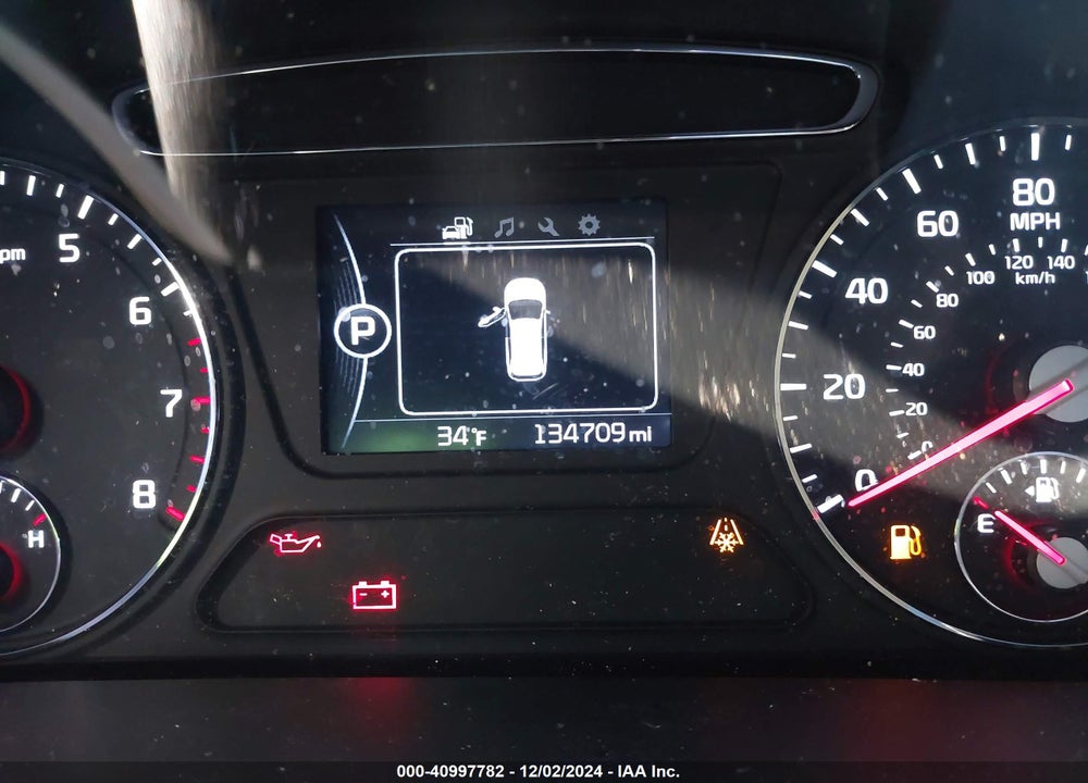 2016 KIA SORENTO 3.3L EX VIN: 5XYPH4A54GG044323