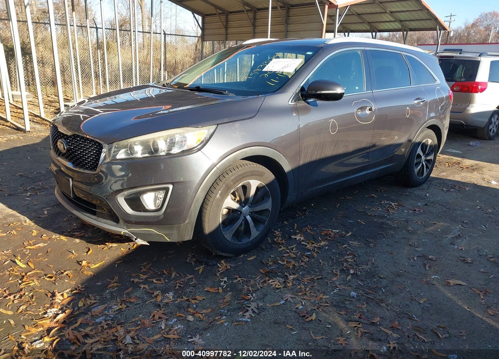 2016 KIA SORENTO 3.3L EX VIN: 5XYPH4A54GG044323