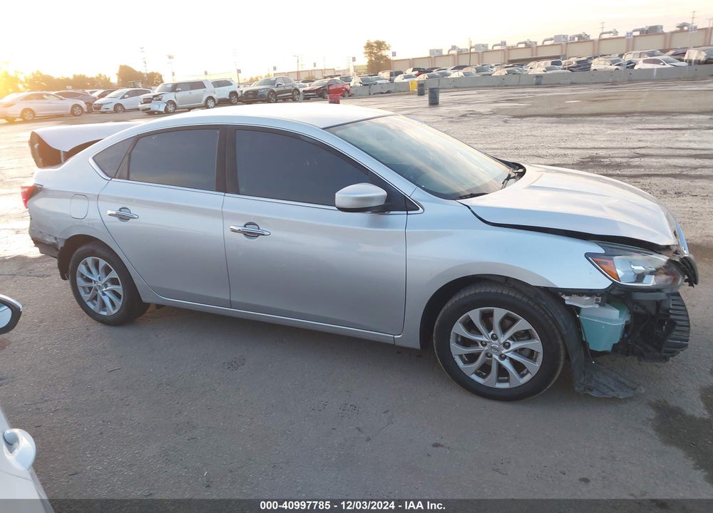 2018 NISSAN SENTRA SV VIN: 3N1AB7AP4JY292636