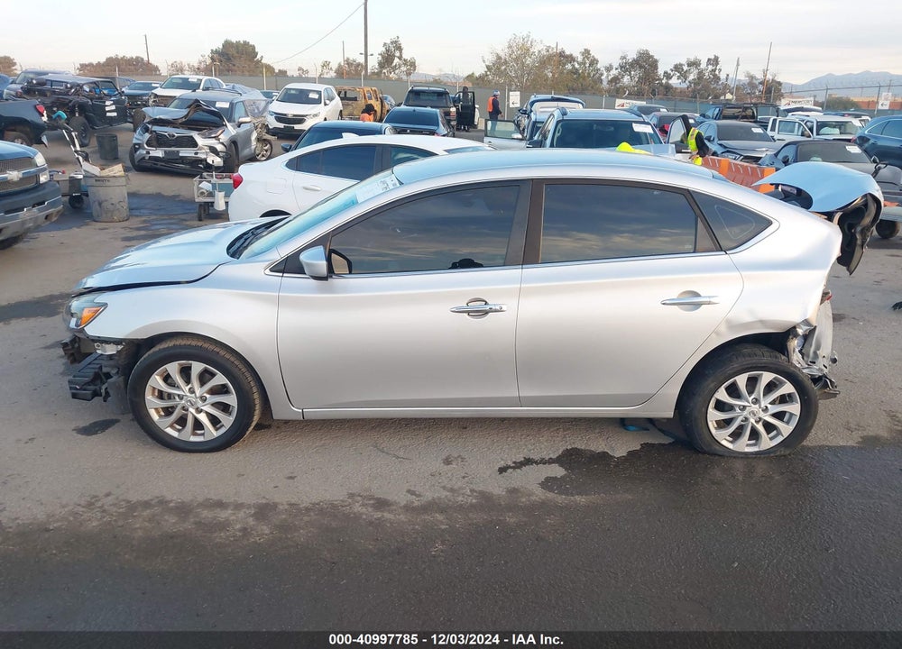 2018 NISSAN SENTRA SV VIN: 3N1AB7AP4JY292636