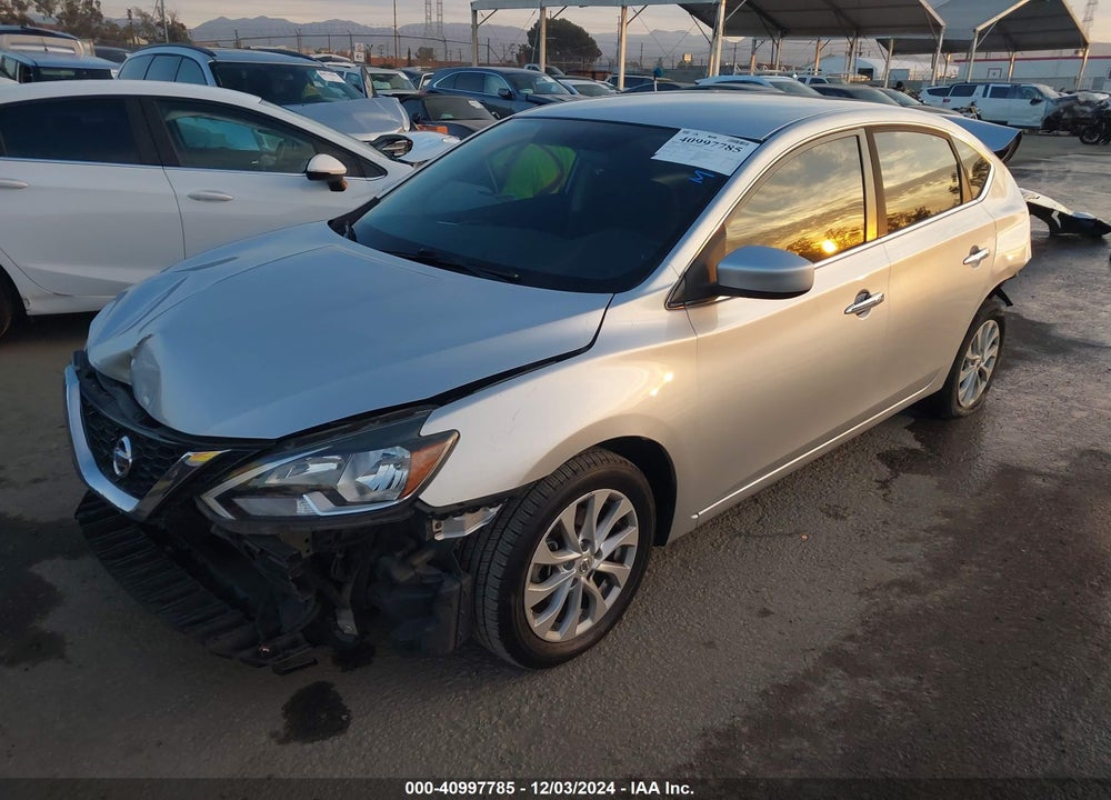 2018 NISSAN SENTRA SV VIN: 3N1AB7AP4JY292636
