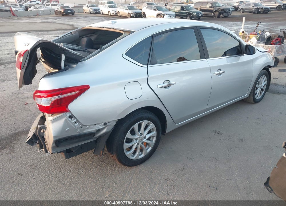 2018 NISSAN SENTRA SV VIN: 3N1AB7AP4JY292636