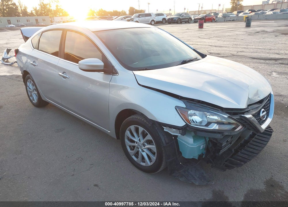 2018 NISSAN SENTRA SV VIN: 3N1AB7AP4JY292636