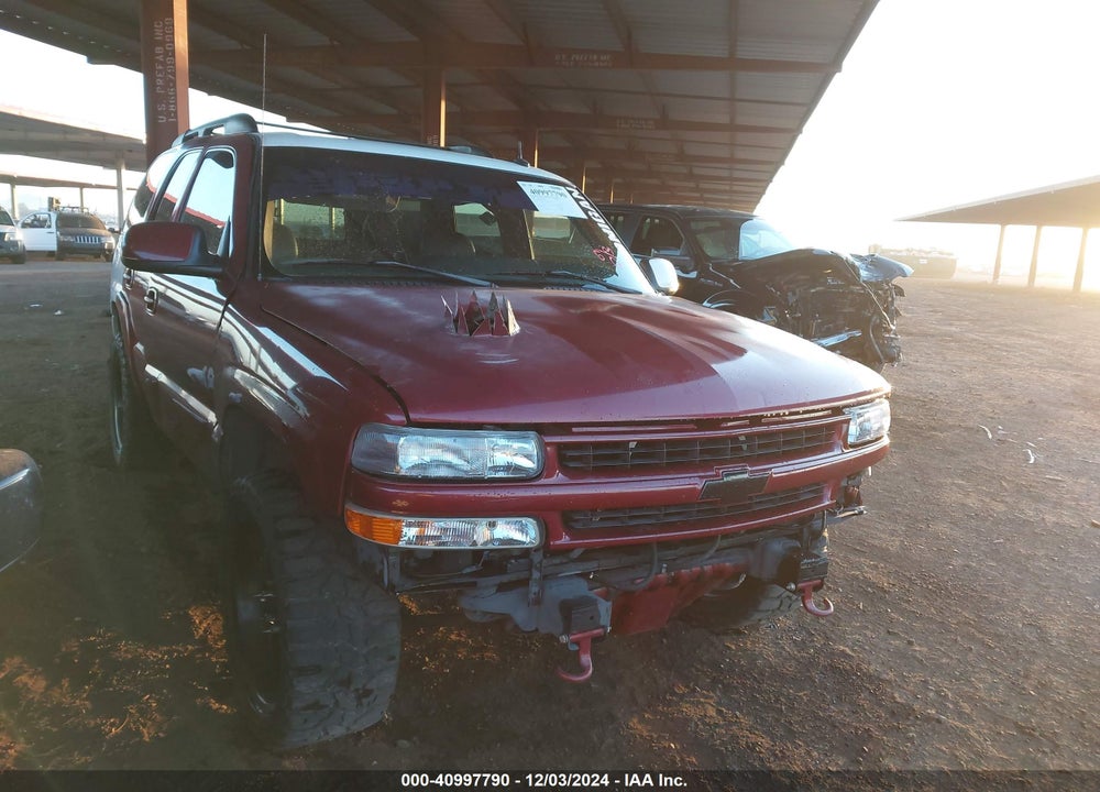 2002 CHEVROLET TAHOE Z71 VIN: 1GNEK13T42R308306