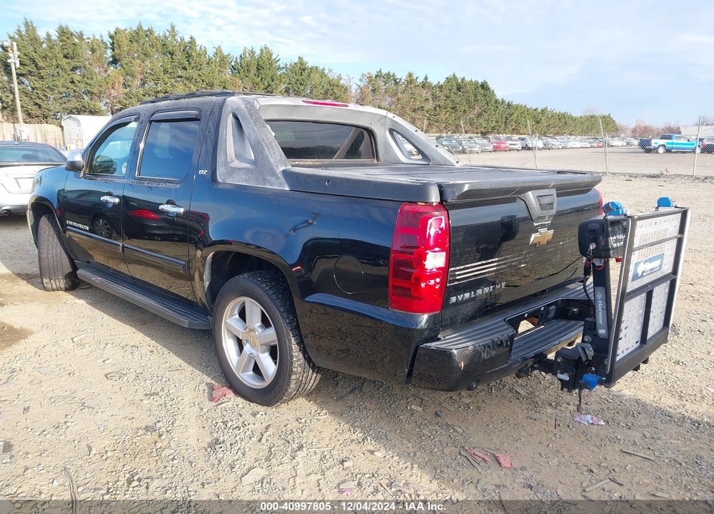 2008 CHEVROLET AVALANCHE 1500 LTZ VIN: 3GNFK12318G108630