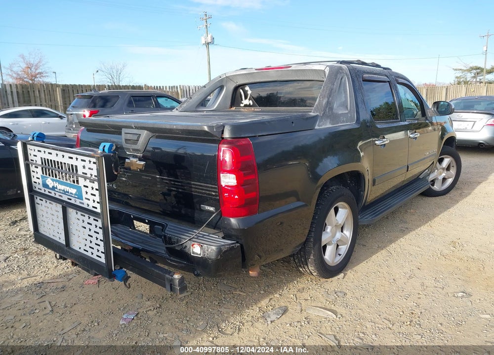 2008 CHEVROLET AVALANCHE 1500 LTZ VIN: 3GNFK12318G108630