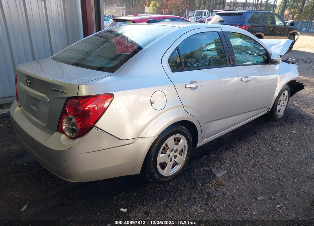 2016 CHEVROLET SONIC LS AUTO VIN: 1G1JA5SH6G4185555