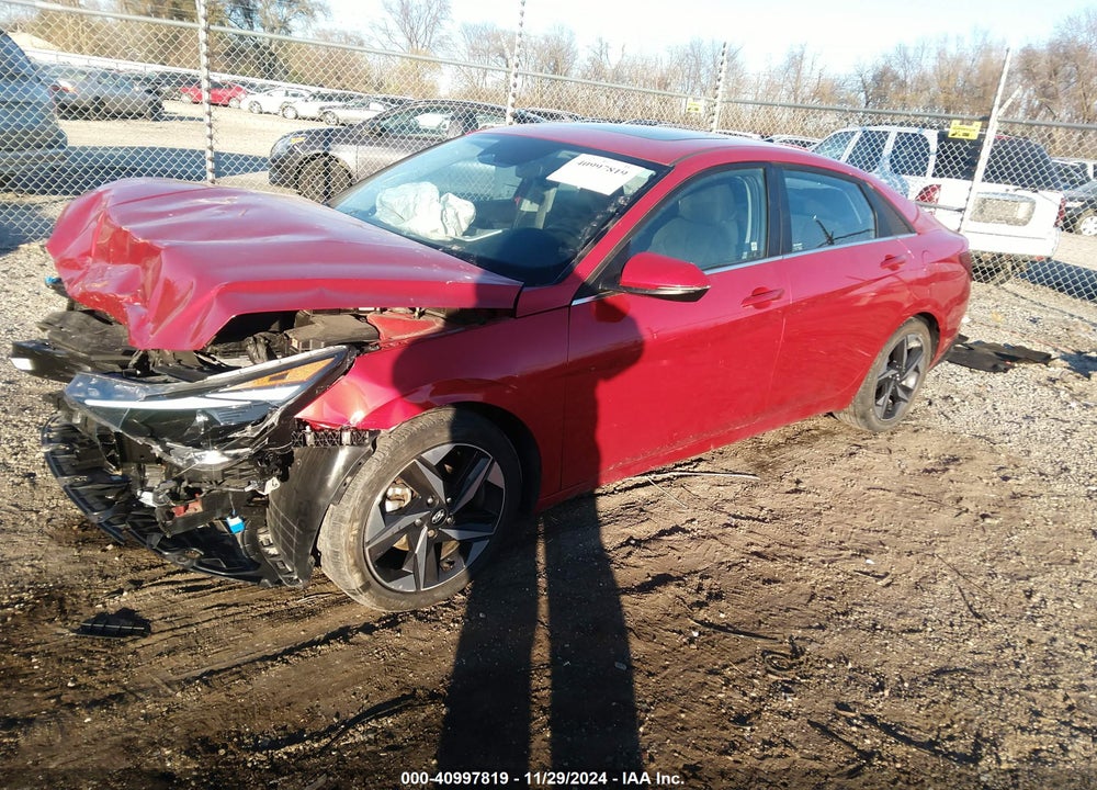 2021 HYUNDAI ELANTRA SEL VIN: 5NPLN4AGXMH010447