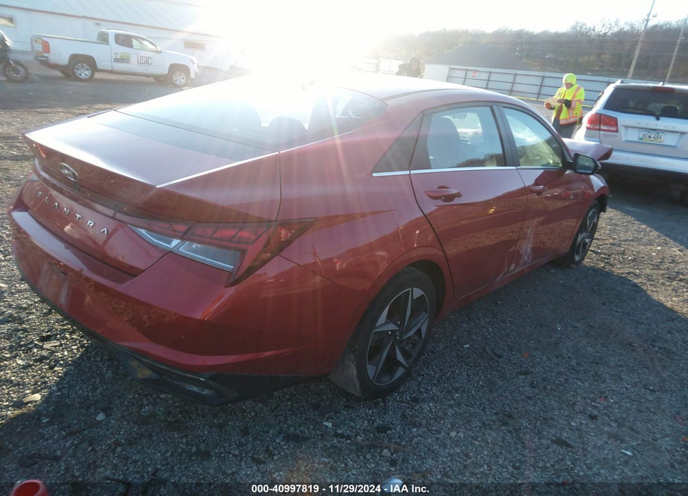 2021 HYUNDAI ELANTRA SEL VIN: 5NPLN4AGXMH010447