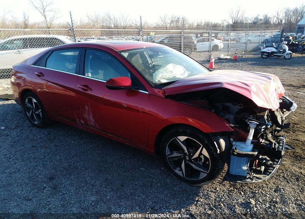 2021 HYUNDAI ELANTRA SEL VIN: 5NPLN4AGXMH010447