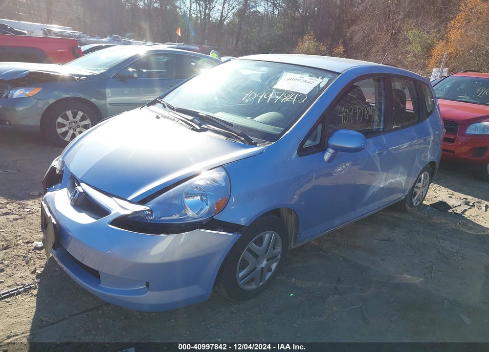 2008 HONDA FIT VIN: JHMGD37418S056511