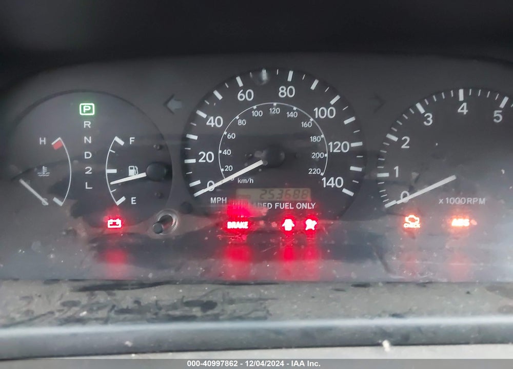1997 TOYOTA CAMRY LE VIN: JT2BG22KXV0047860