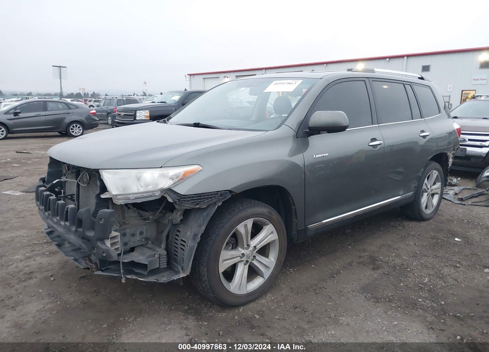 2012 TOYOTA HIGHLANDER LIMITED V6 VIN: 5TDDK3EH2CS113638