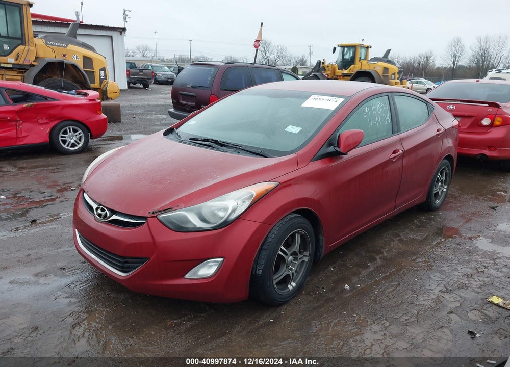 2012 HYUNDAI ELANTRA GLS (ULSAN PLANT) VIN: KMHDH4AEXCU374717