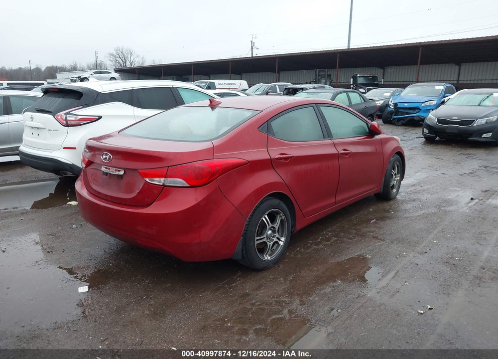 2012 HYUNDAI ELANTRA GLS (ULSAN PLANT) VIN: KMHDH4AEXCU374717