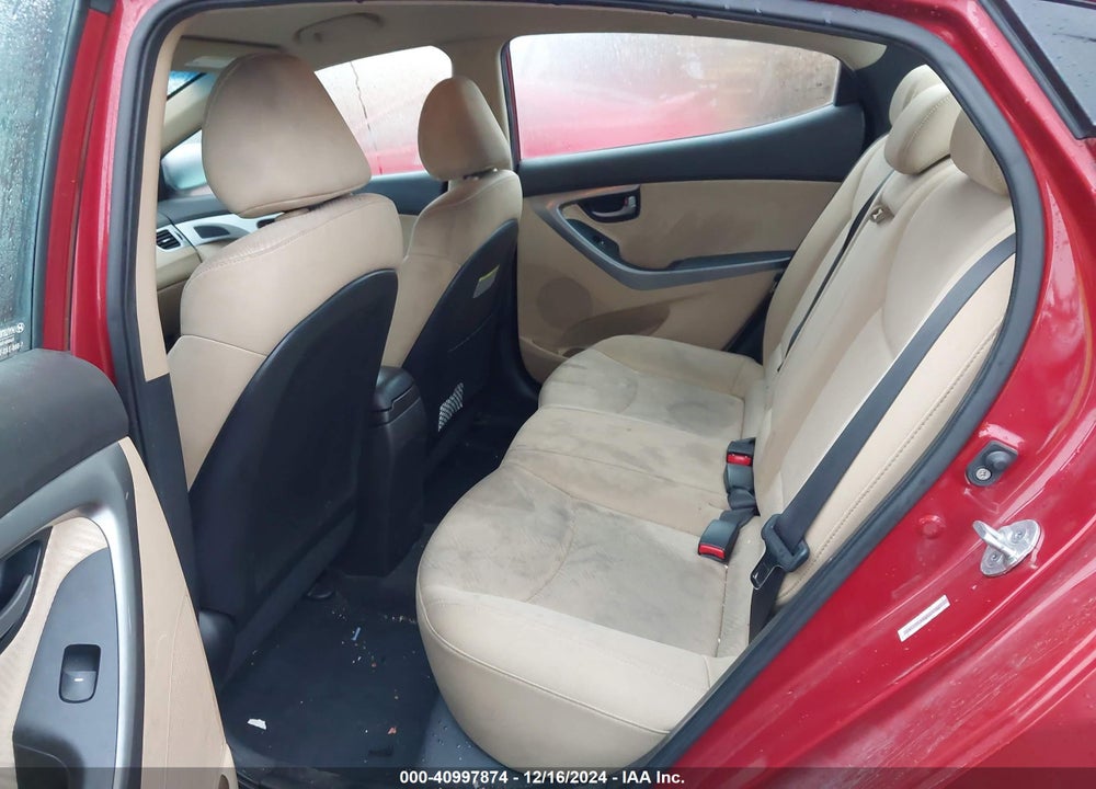 2012 HYUNDAI ELANTRA GLS (ULSAN PLANT) VIN: KMHDH4AEXCU374717