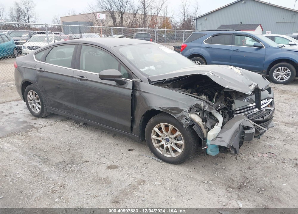 2017 FORD FUSION S VIN: 3FA6P0G72HR394367