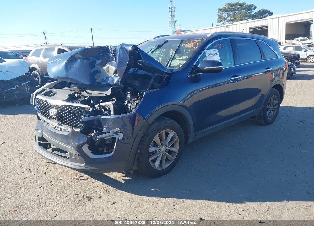 2017 KIA SORENTO 2.4L LX VIN: 5XYPG4A34HG256500