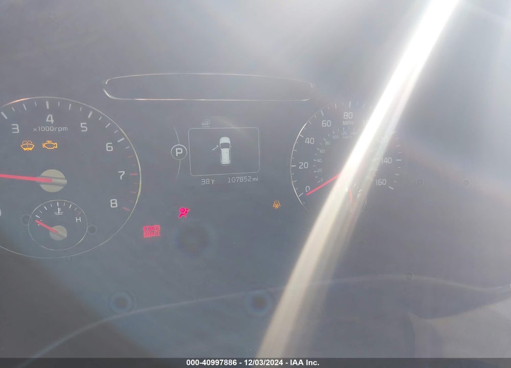 2017 KIA SORENTO 2.4L LX VIN: 5XYPG4A34HG256500